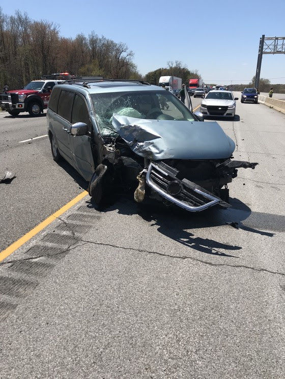 UPDATE All lanes open after woman airlifted from multivehicle