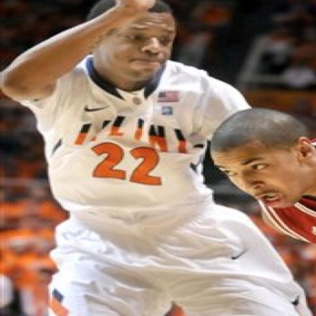 Mccamey Leads Illinois Over Indiana Men S Basketball Team