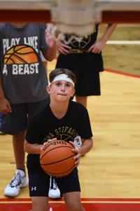 Sasha Stefanovic shooting clinic in Crown Point