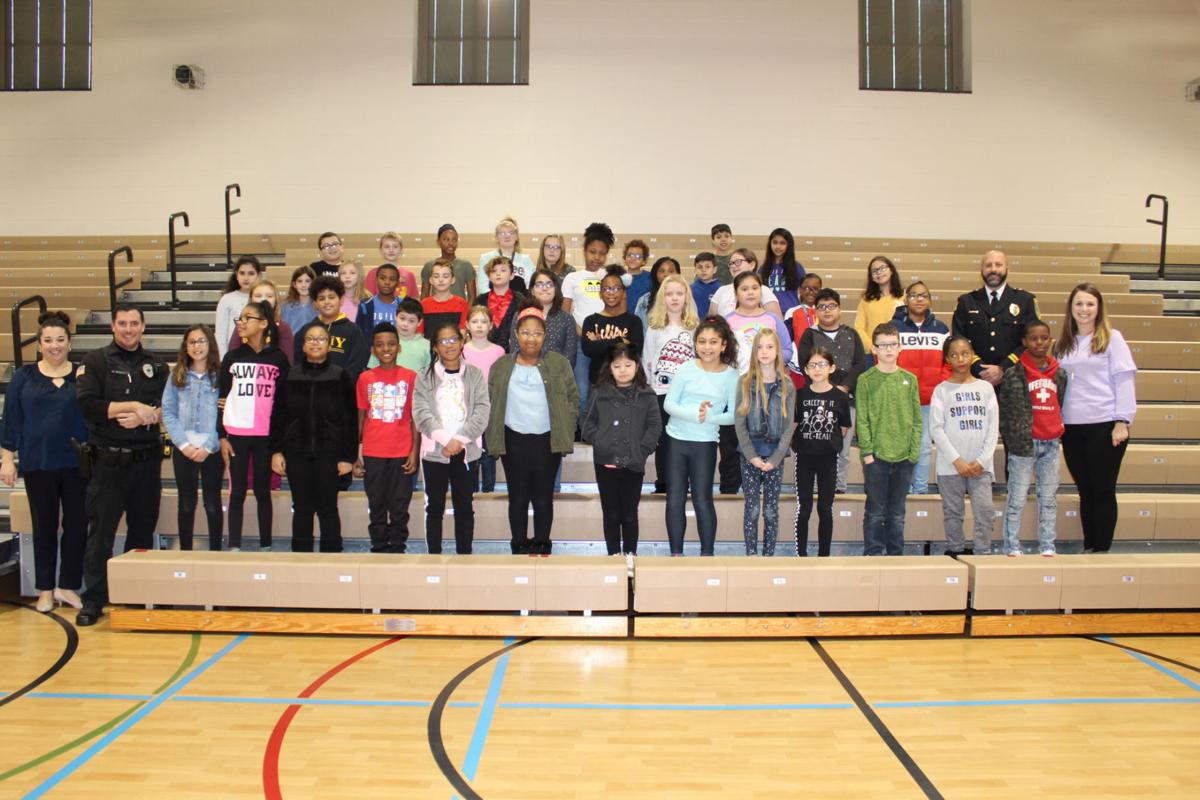Fourthgraders graduate from antidrug program