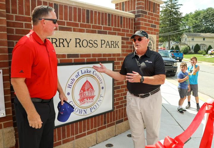 Astronaut Jerry Ross On Hand For Ribbon Cutting At Crown Point Park Named In His Honor Local News Nwitimes Com