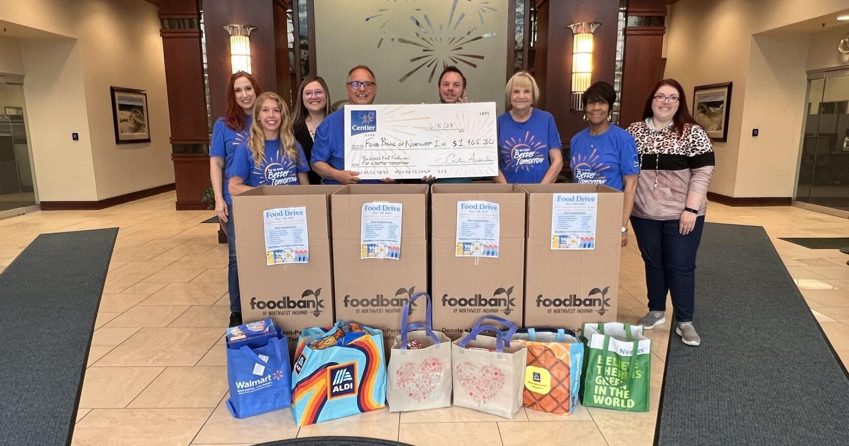 Centier Bank makes significant donation to Food Bank and NWI - Vimarsana News