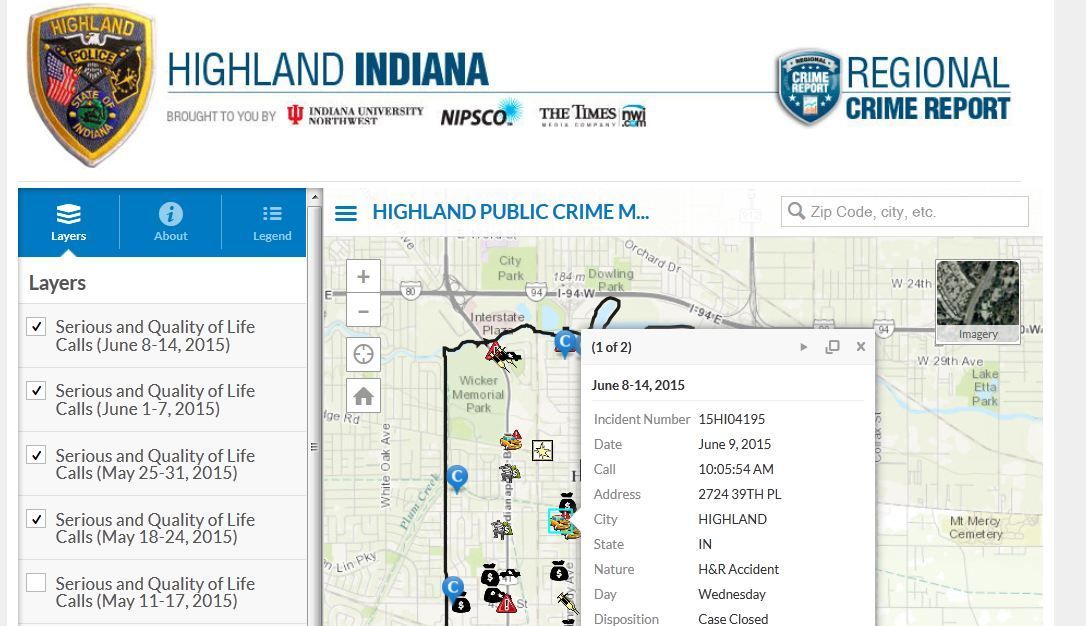 Highland police complete part of crime map puzzle