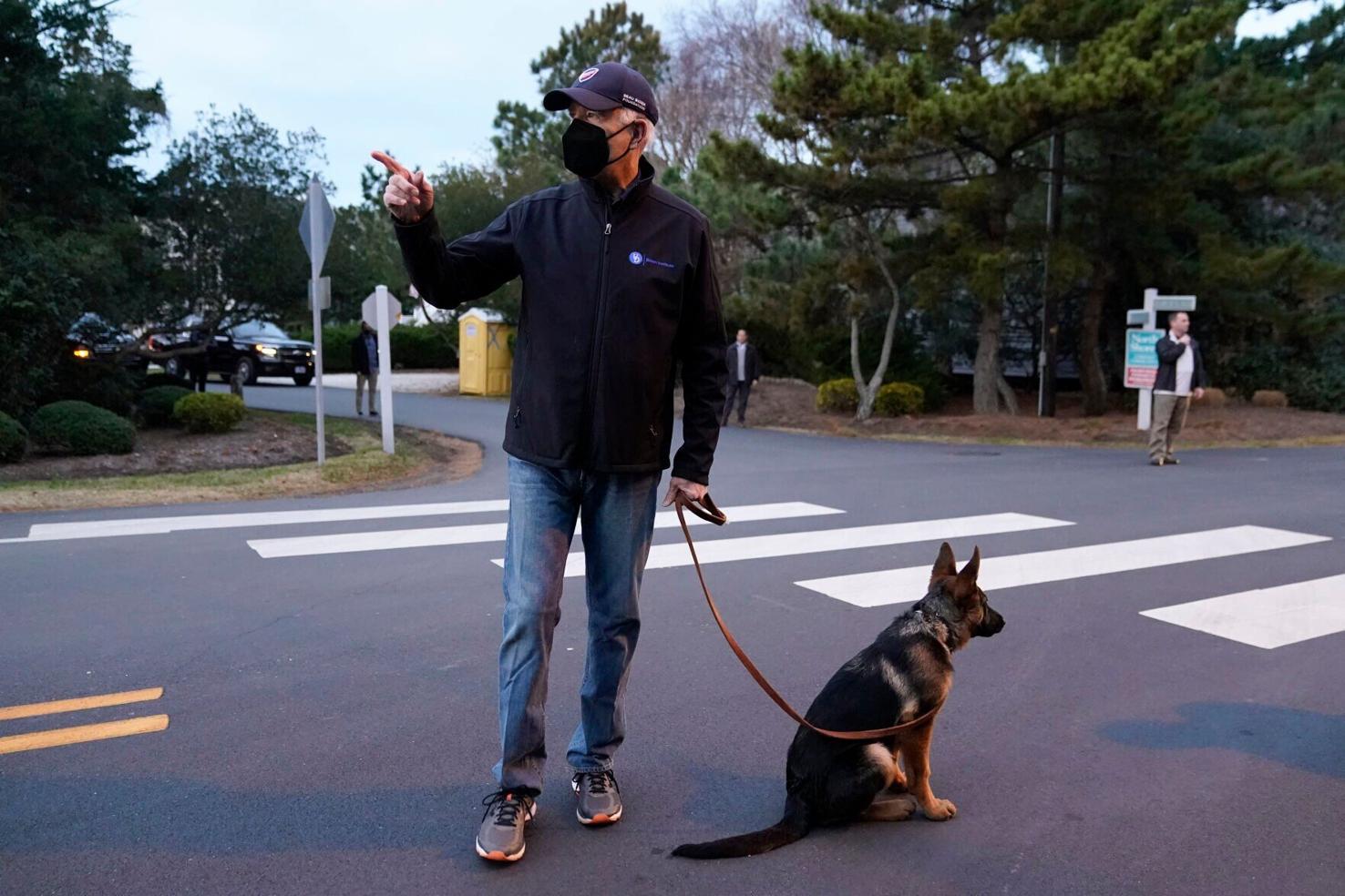 Photos Bidens' new puppy Commander a hit with media Pets