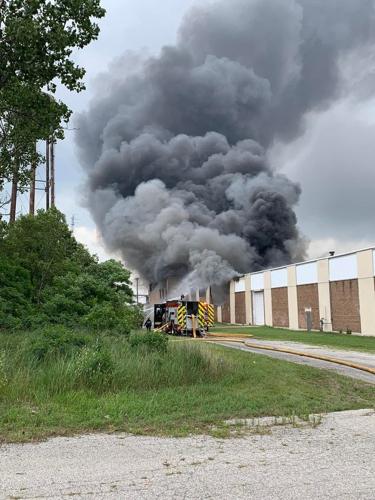 Michigan City firefighters battle blaze on west side