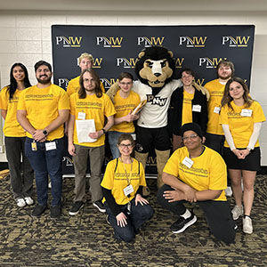 PNW hosts competitors at regional cyber defense competition