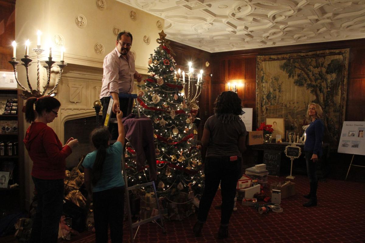 Barker Mansion takes visitors back to an earlier Christmas