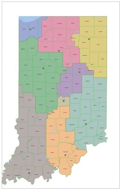 Redistricting Plan Pits Reps Against Each Other Indiana 1483