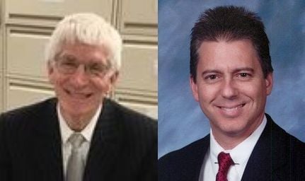 prosecutor germann gary porter county republican democrat nwitimes unseats says but drop labels incumbent election gensel facing brian general left