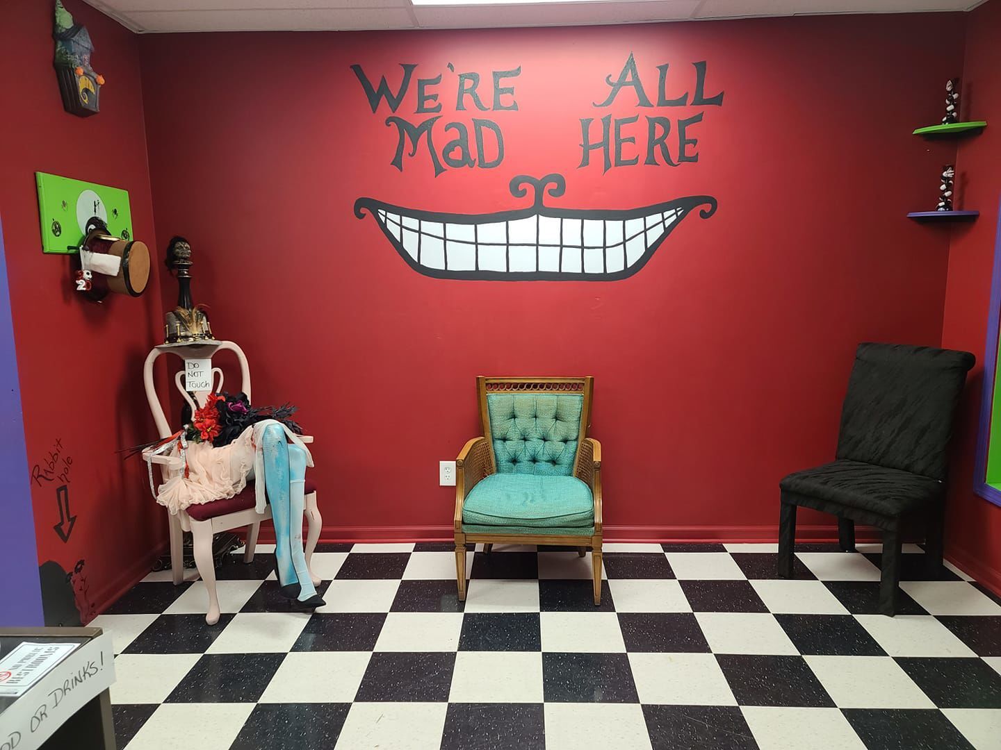 NWI Business Ins and Outs Tim Burton themed I Will Cut You Salon