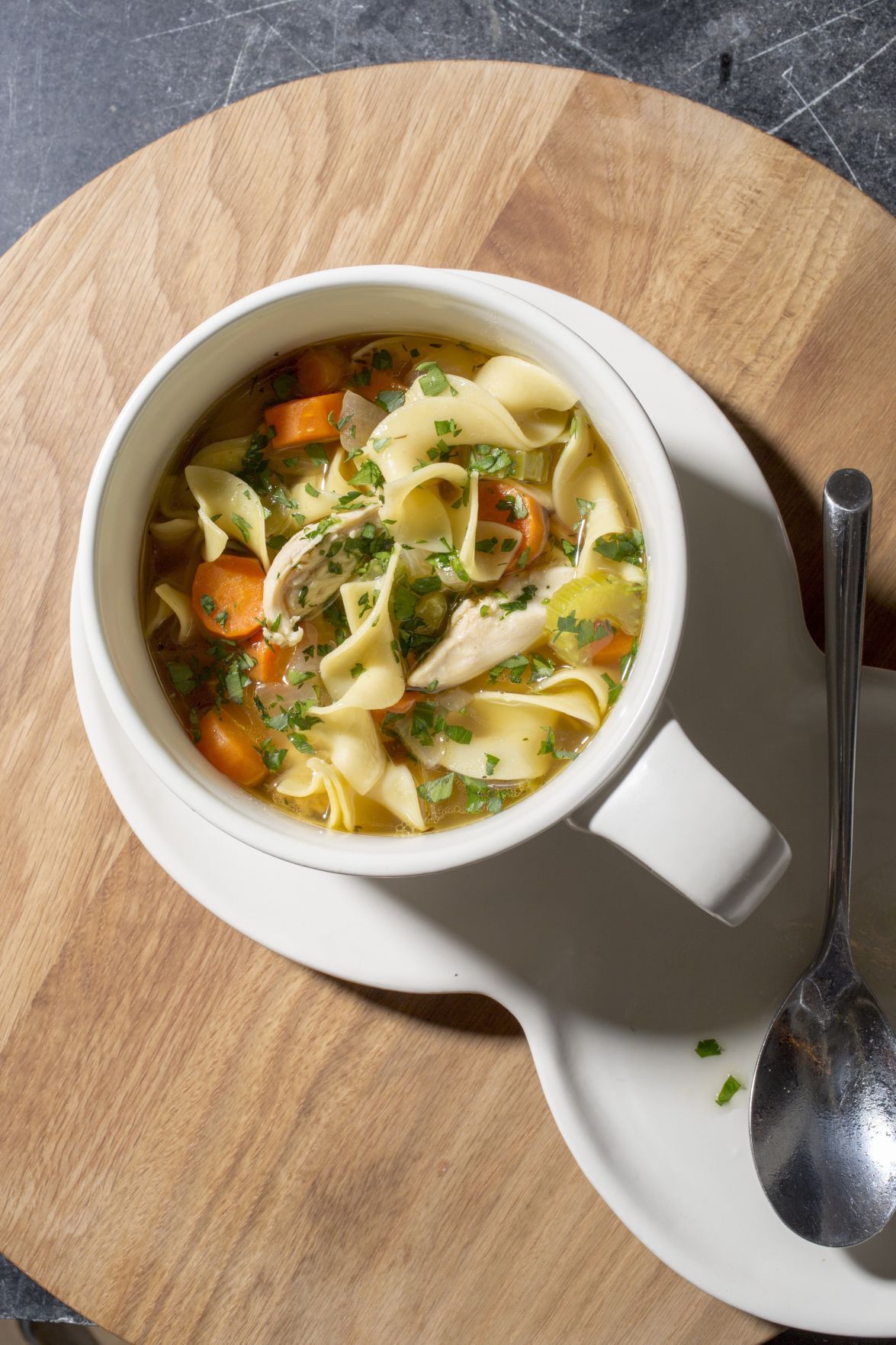 Food Column ATK Classic Chicken Noodle Soup