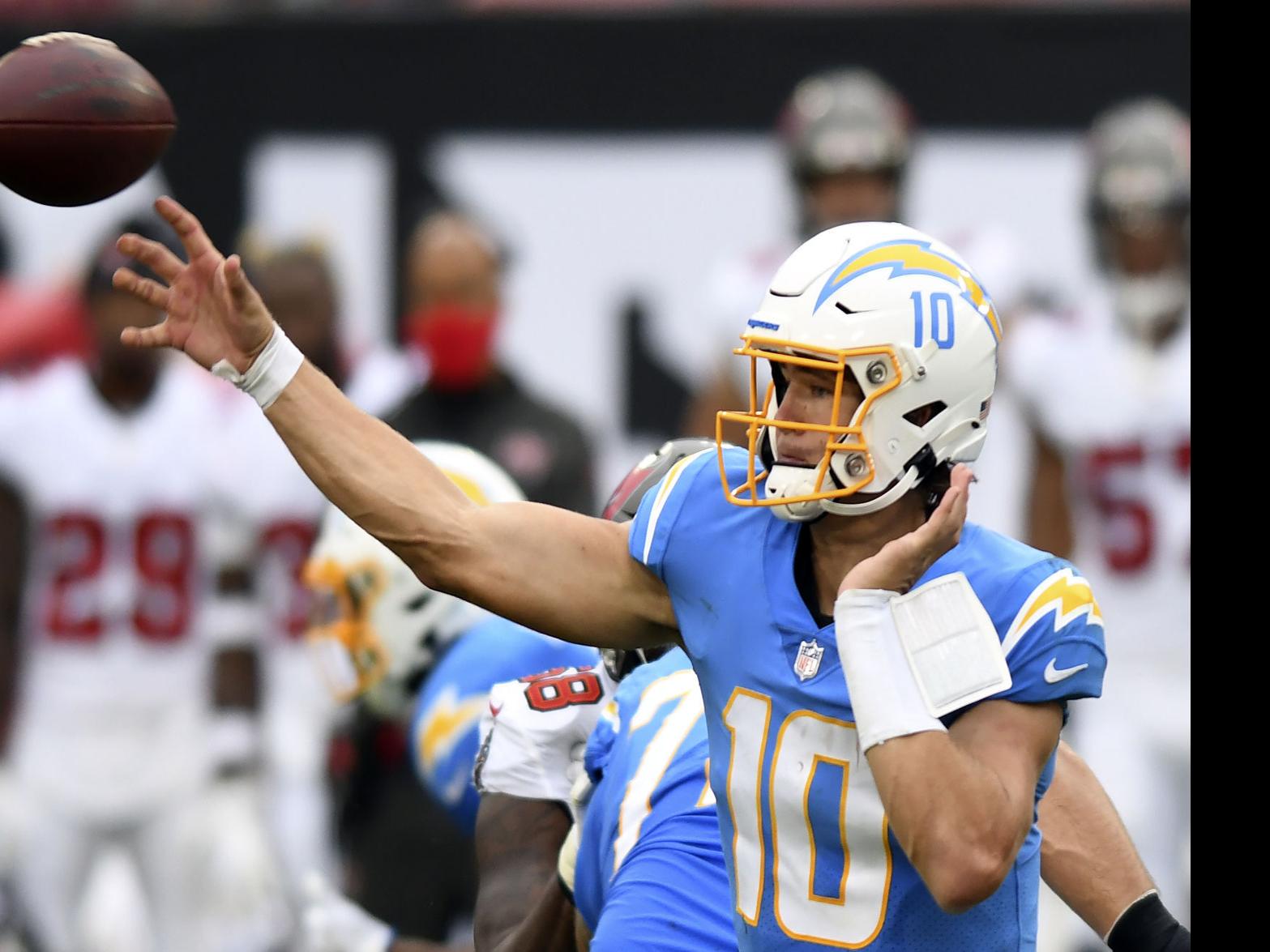 Sports Digest Chargers Name Justin Herbert Starter For Season Joe Flacco To Start For Jets National Football League Nwitimes Com