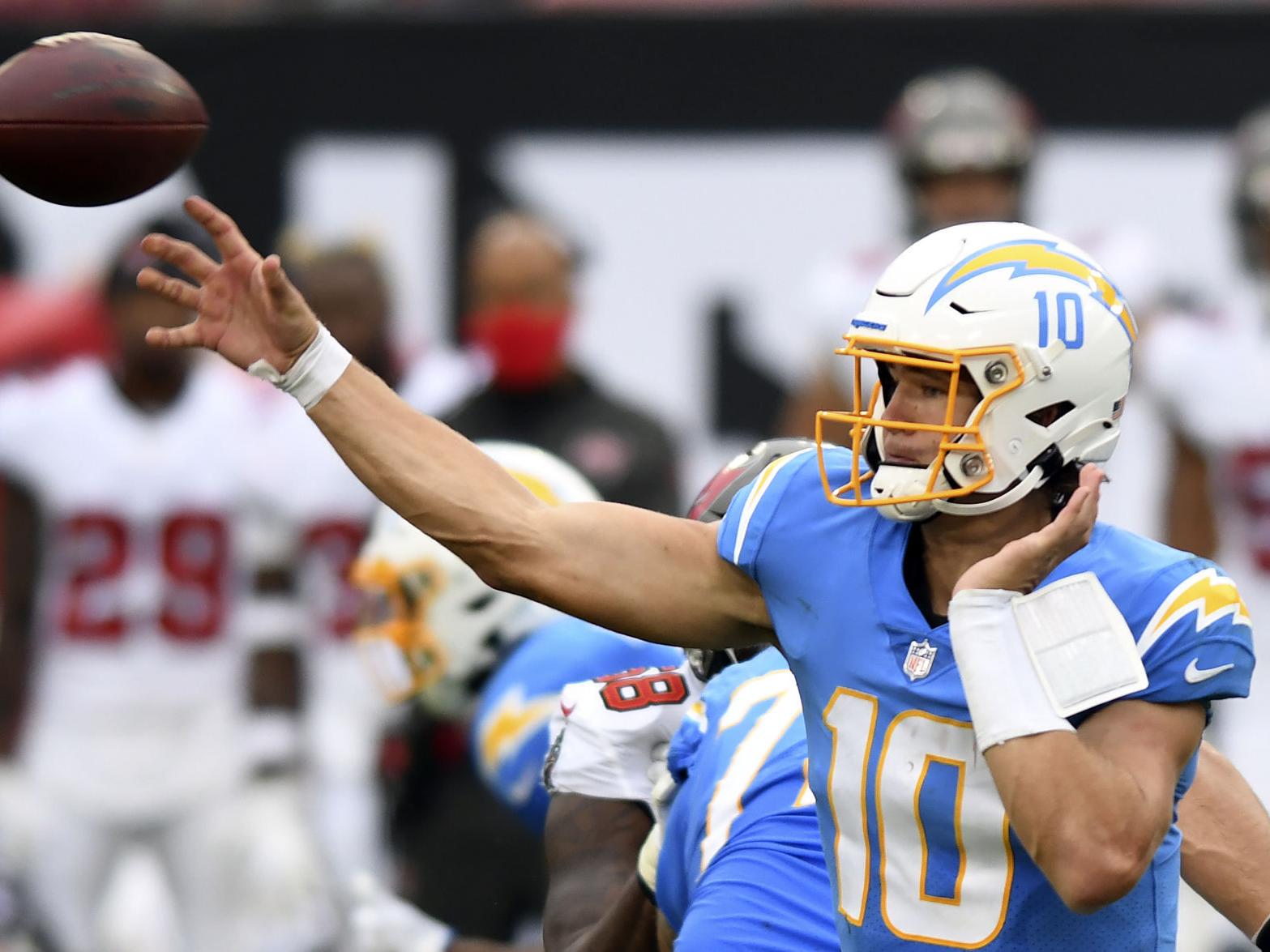 Sports Digest Chargers Name Justin Herbert Starter For Season Joe Flacco To Start For Jets National Football League Nwitimes Com