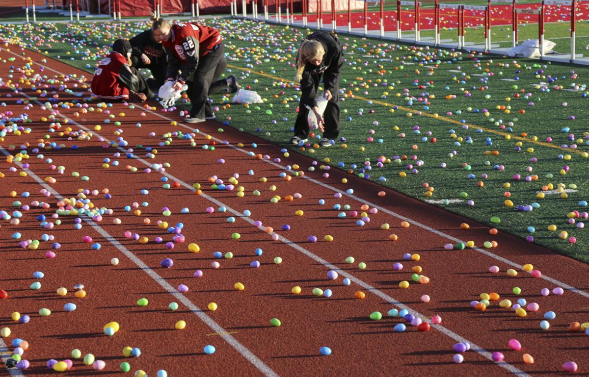 portage softball easter egg hunt