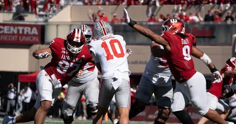 Report card for Indiana football's loss against Ohio State