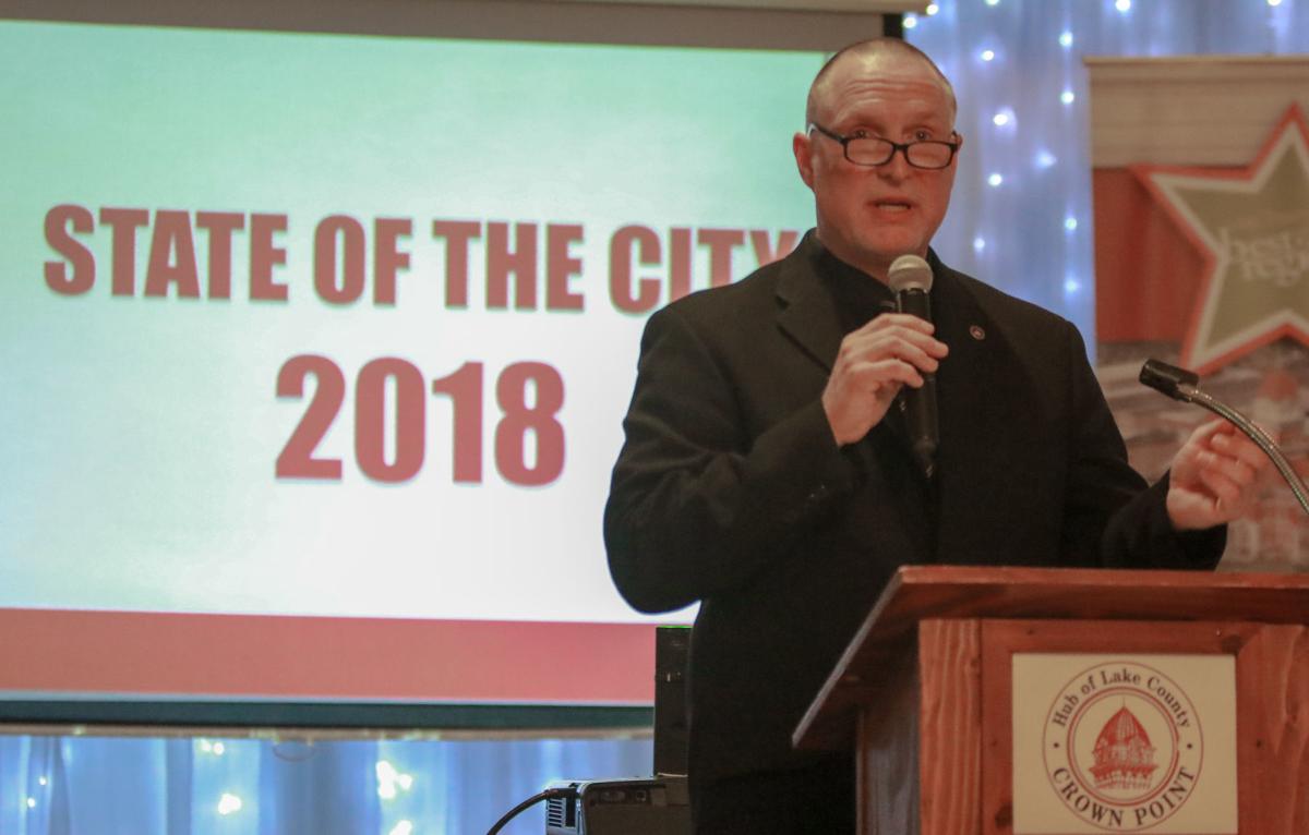 Crown Point mayor touts community support during State of the City