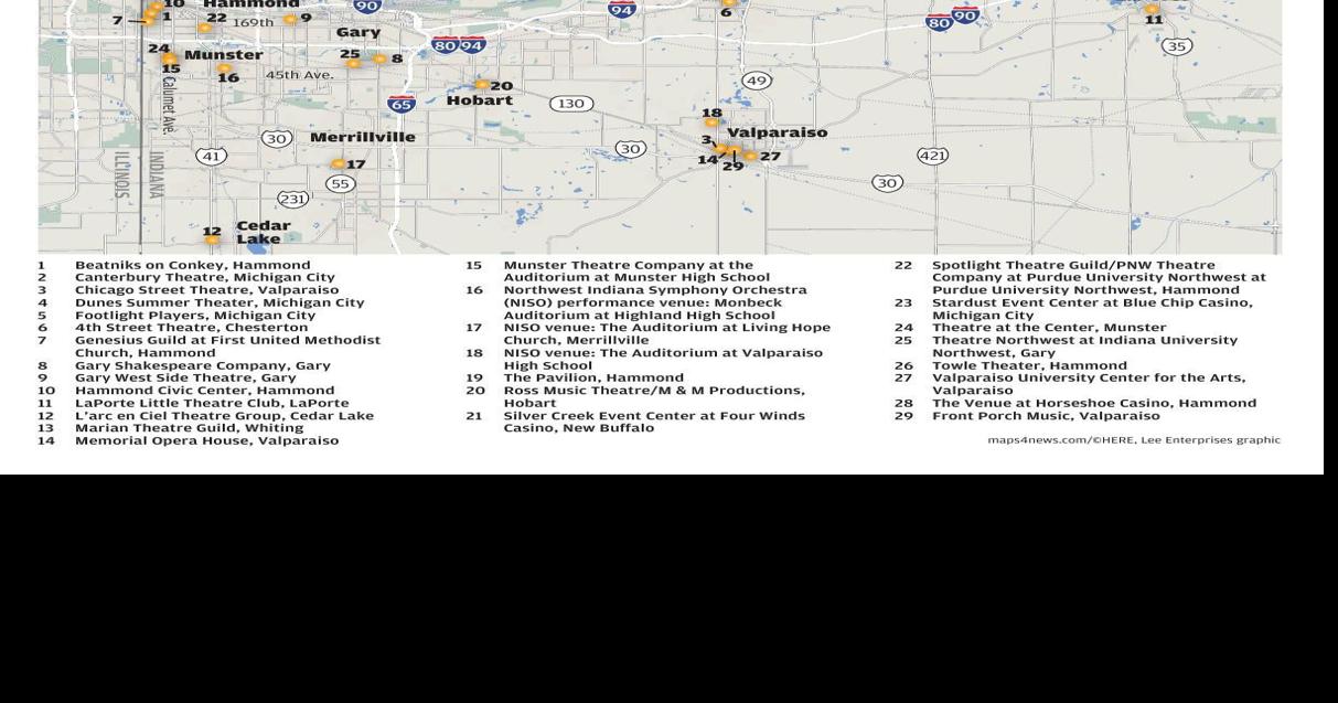 Map Of Northwest Indiana Cities Map | | Nwitimes.com