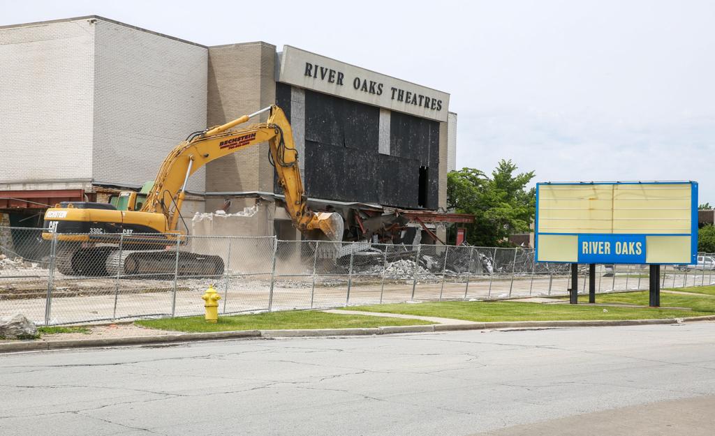 River Oaks Theaters Being Demolished Business Nwitimes Com