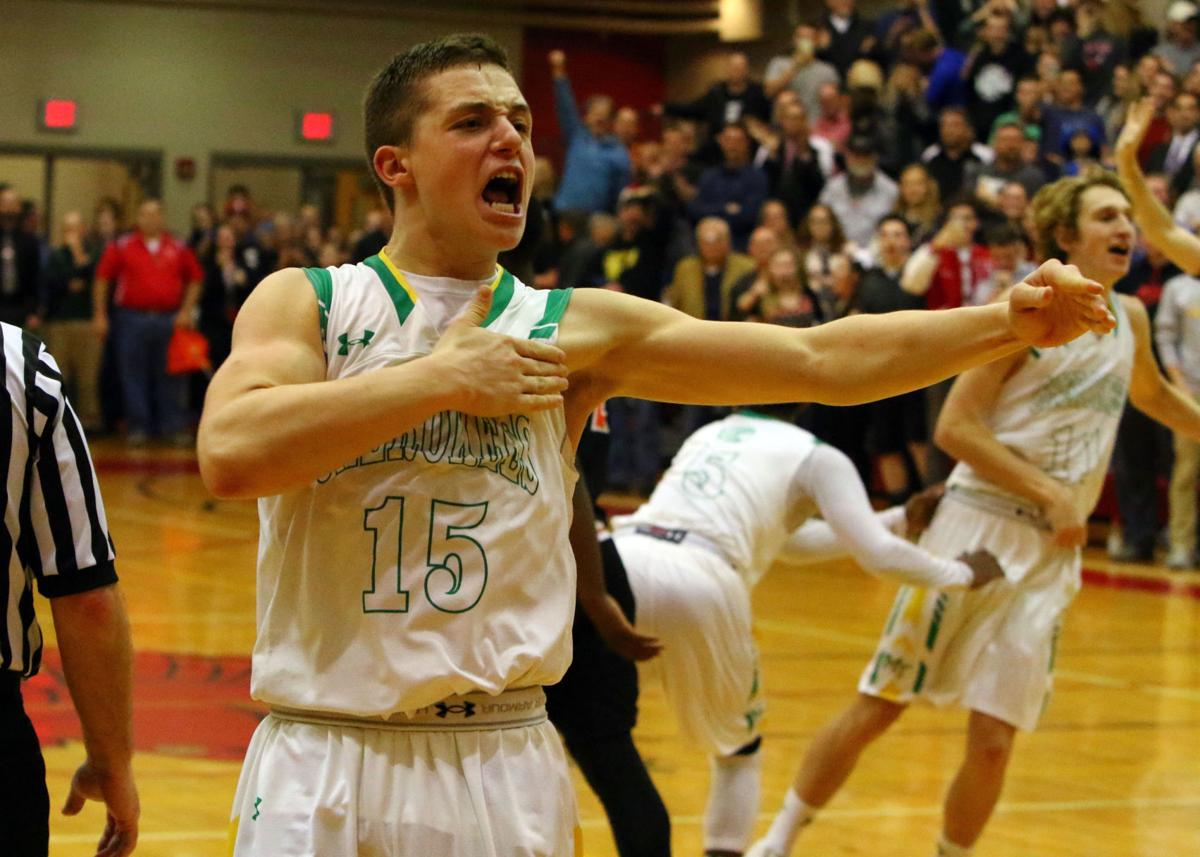 Trevor Braden S Late Layup Lifts Morgan Township Boys To Pcc