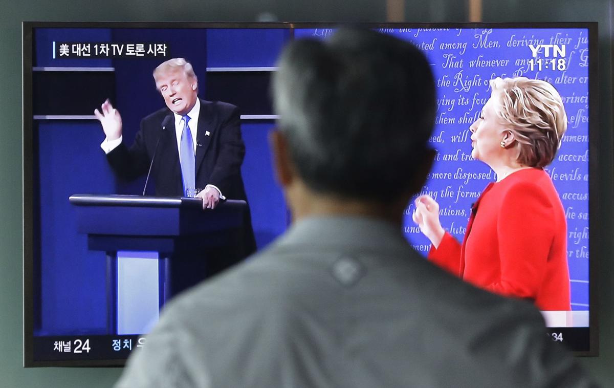South Korea US Campaign 2016 Debate World Reactions