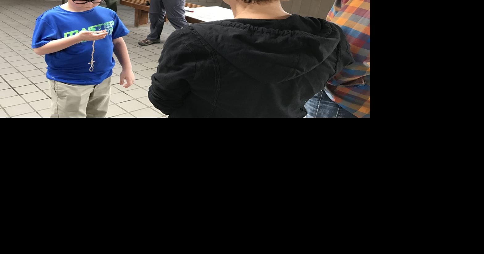 Solving a riddle with just a compass and map