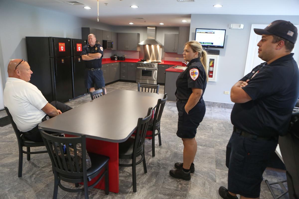 Renovated Plum Creek fire station features living quarters for