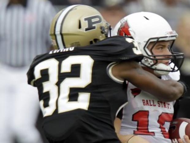 Purdue Football Team Withstands Injuries Ball State Purdue