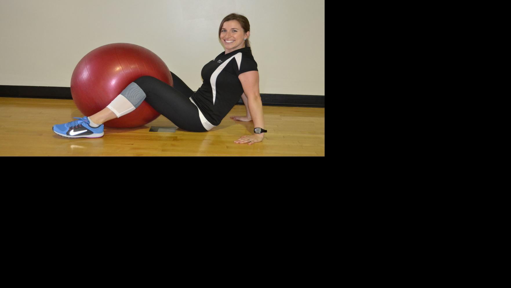 THIS WEEK'S EXERCISE Ball Squeeze Fitness