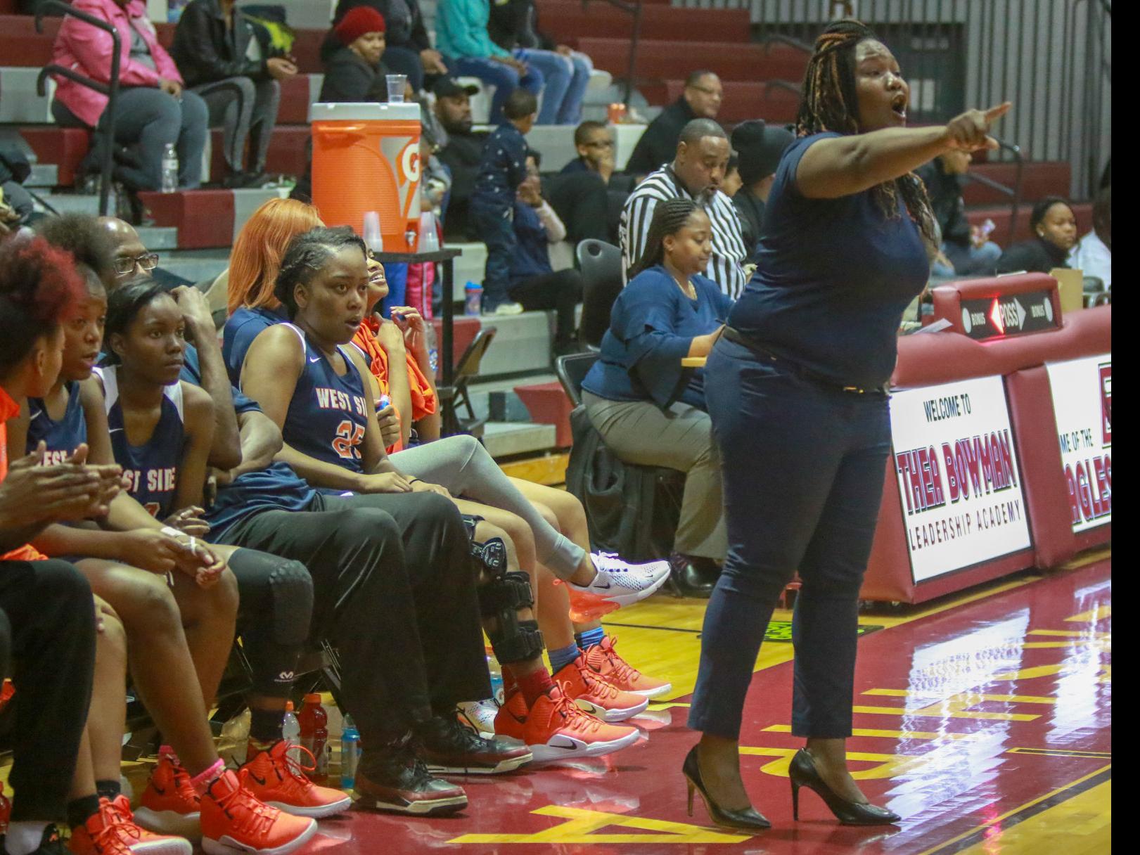 Girls Basketball West Side Runs By Bowman Academy In Shanee