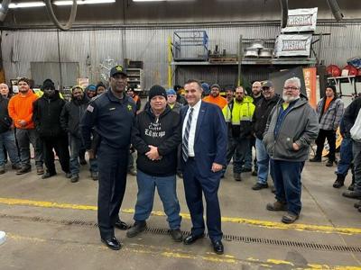 Hammond city worker catches wire thief