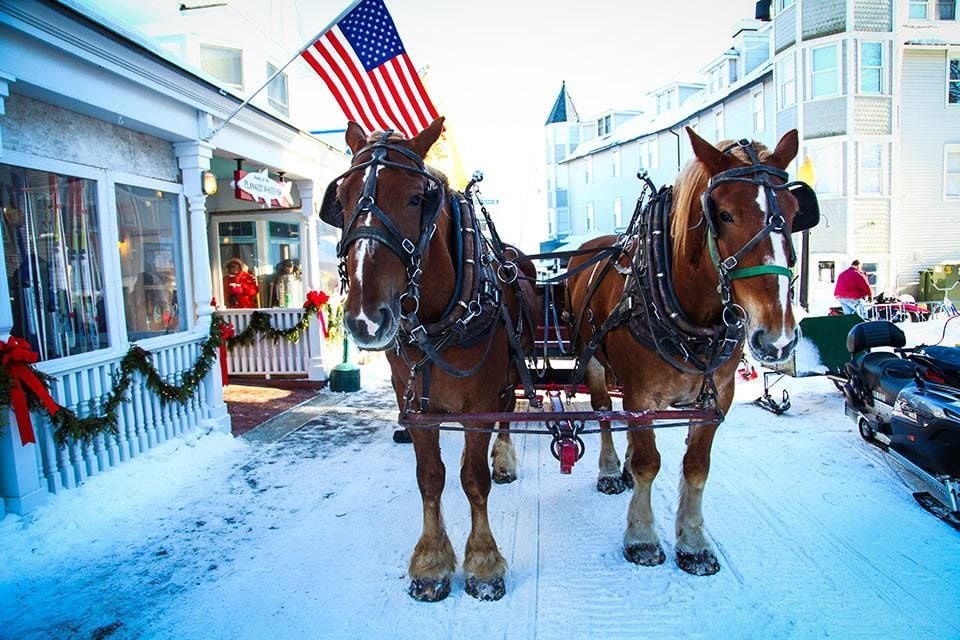 Mackinac Island a fun winter destination Lifestyles Travel