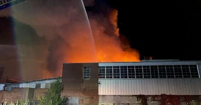 Manufacturing business heavily damaged by fire Manufacturing business heavily damaged by fire