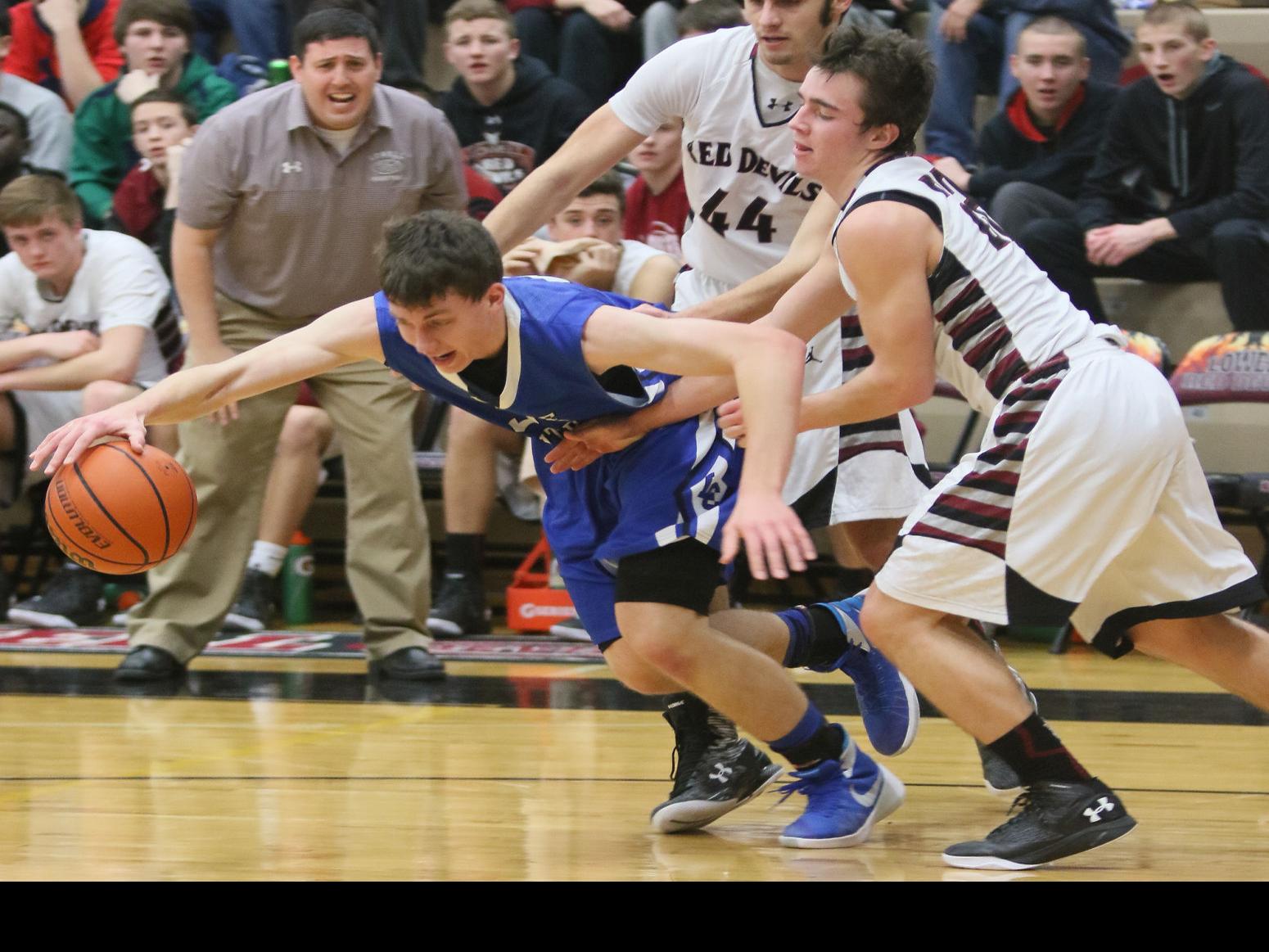 Red Devils Hang On To Upset Indians Nwi Preps Boys Basketball Nwitimes Com