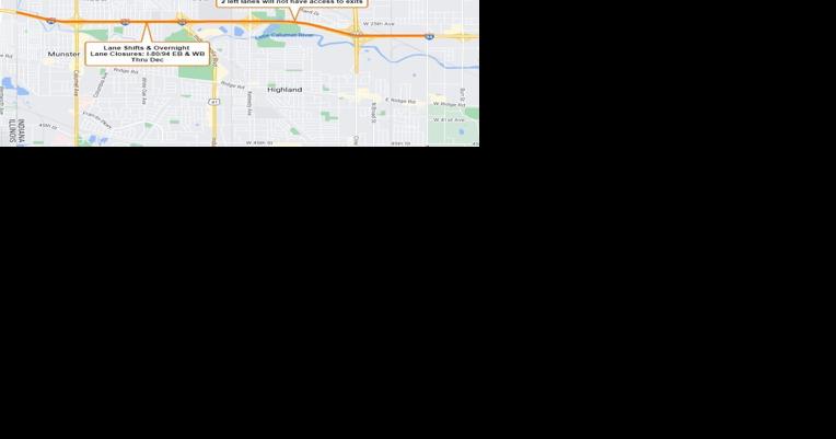 Lane changes, restrictions coming Thursday to I-94 work zone, state says - Vimarsana News