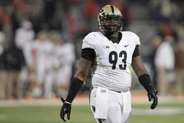 8/10/12 Purdue Football Media Day, Danny Hope, Kawann Short, Football