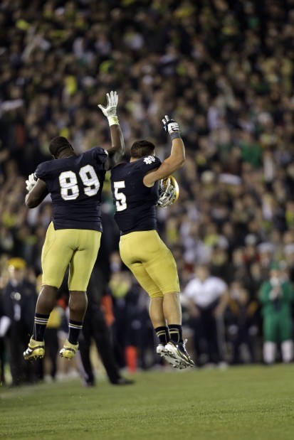 Manti Te'o, Kapron Lewis-Moore