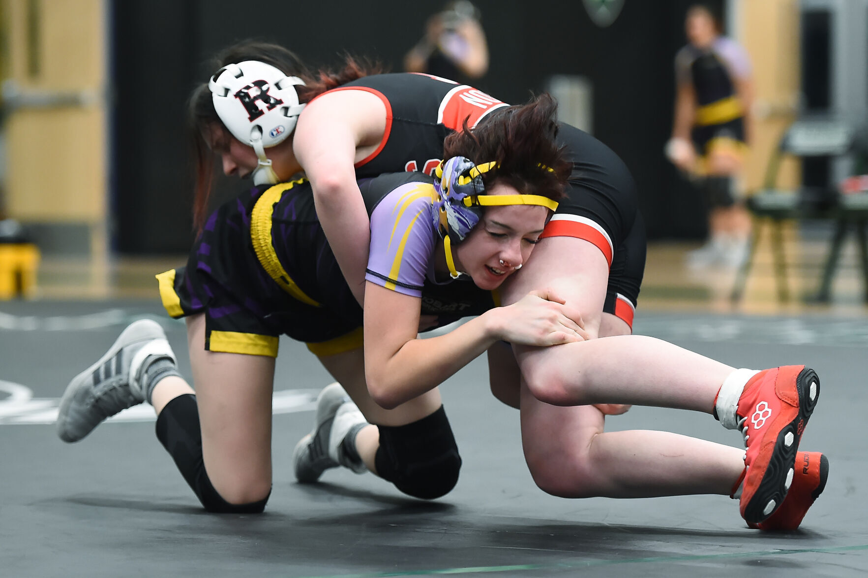 Hobart, Illiana Christian girls make Region wrestling history photo
