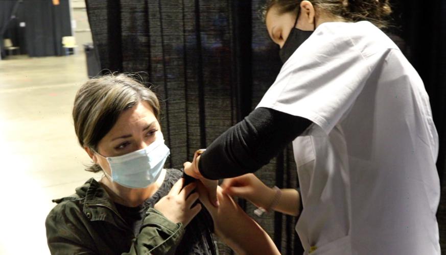 The Las Vegas Convention Center COVID-19 vaccine clinic was not