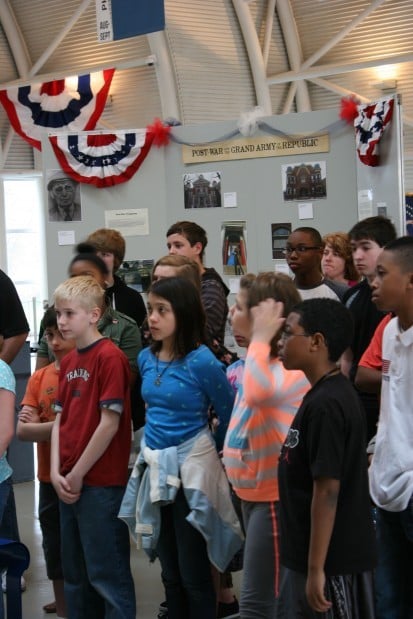 Deer Creek Christian School visits Civil War exhibit | Hammond News