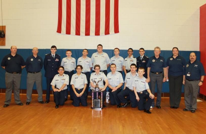 Lansing's Civil Air Patrol Cadets win drill competition South