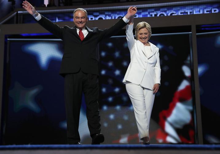 Tim Kaine, Hillary Clinton