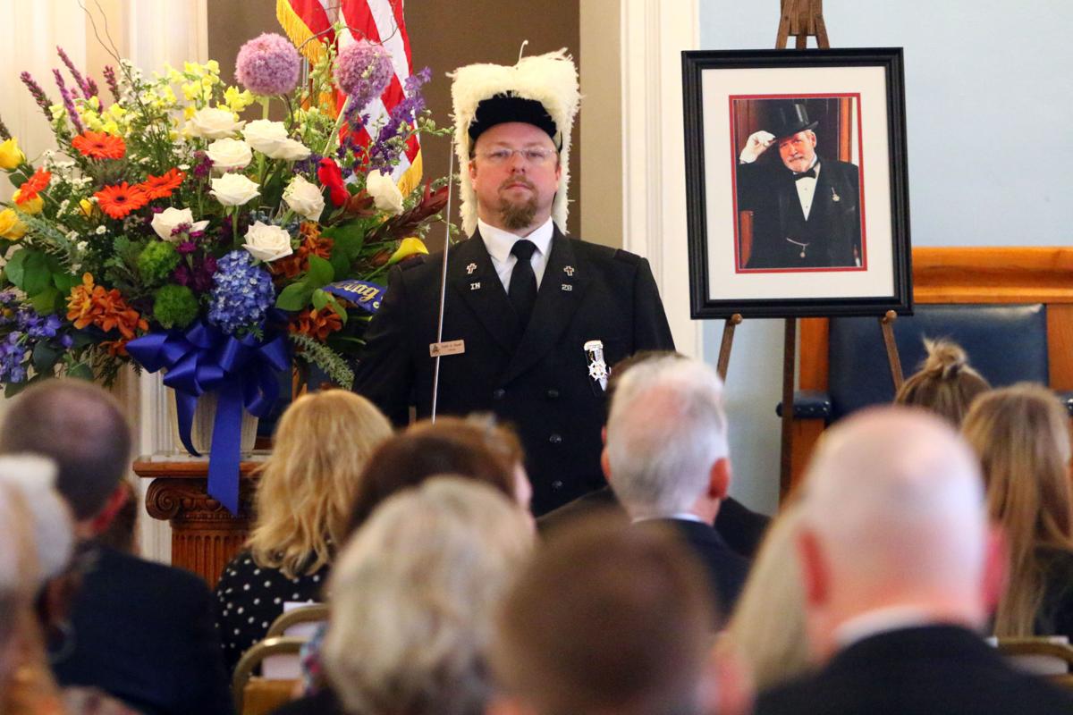 Crowds gather to remember attorney T. Edward Page in Masonic memorial