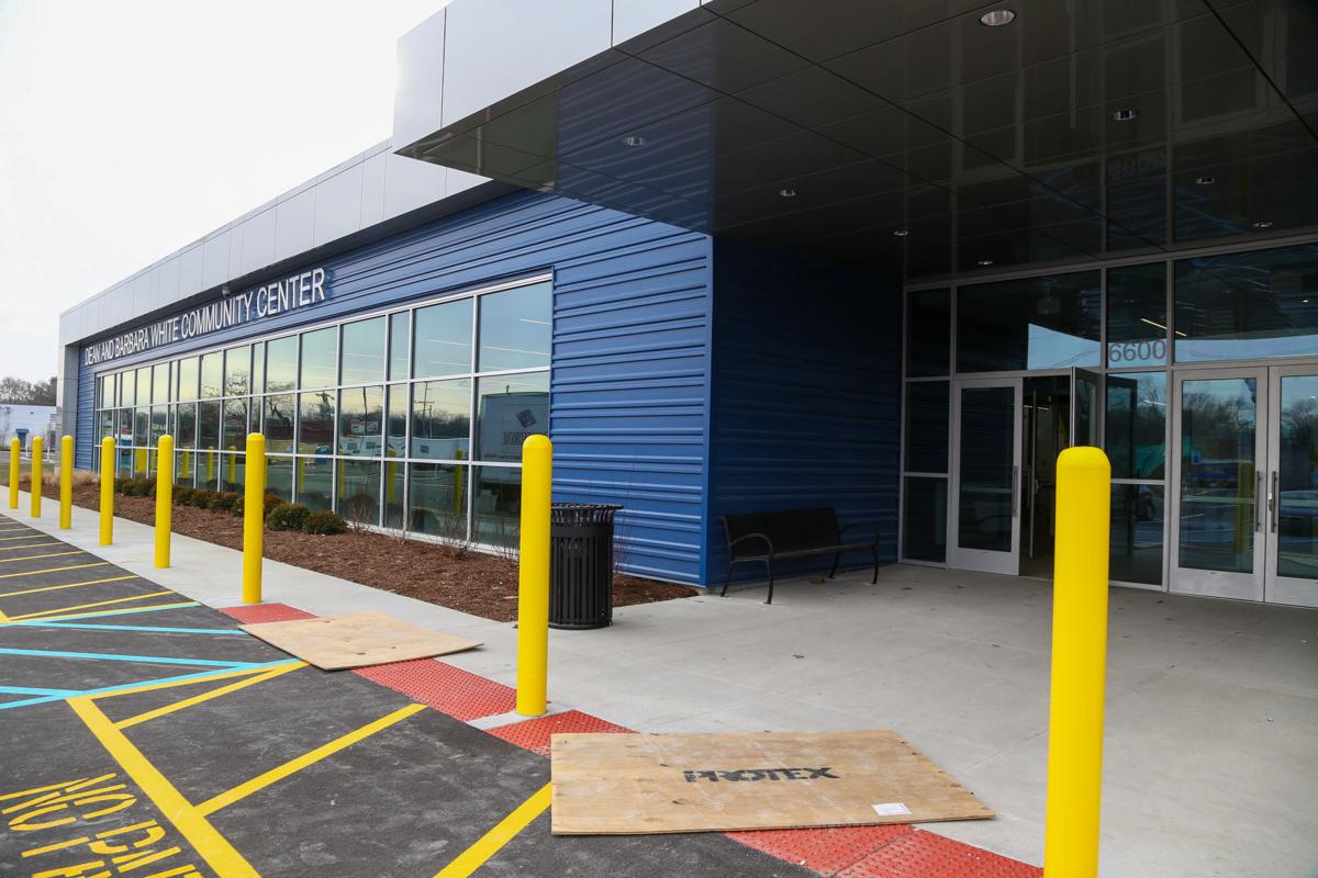 Work is moving along quickly on the Merrillville Community Center (copy)