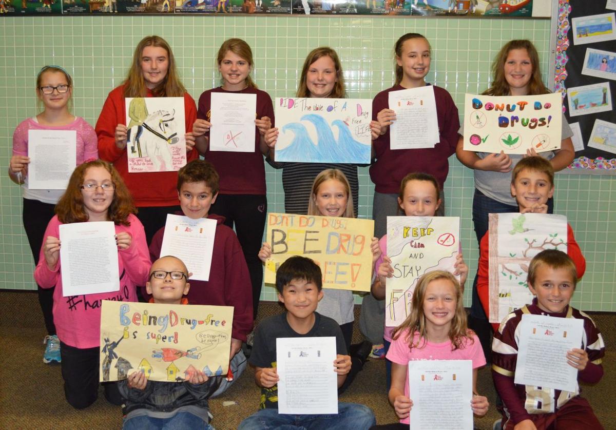 Drug Free essay and poster contest winners named