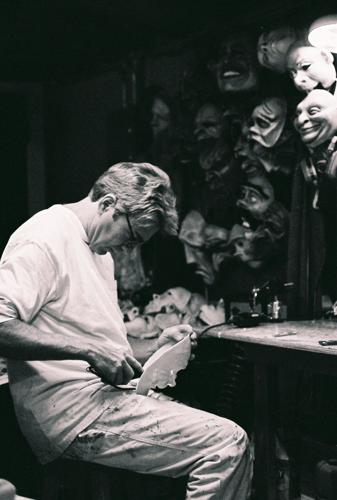 Mask artist taps into his creativity, the liberty of being someone else