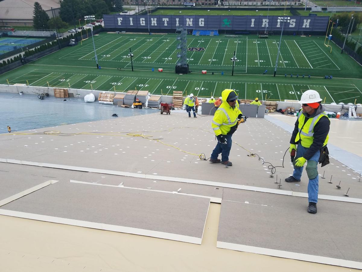 Hammond Based Korellis Roofing Helping Build Indoor Practice