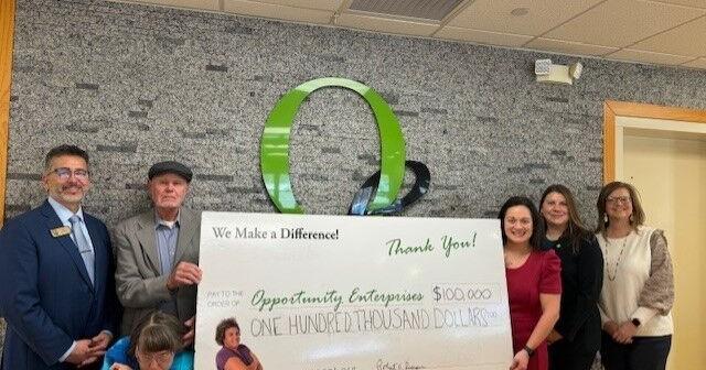 $100k donated to help Opportunity Enterprises and VU - Vimarsana News