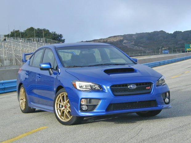 Subaru WRX muscles STI mettle