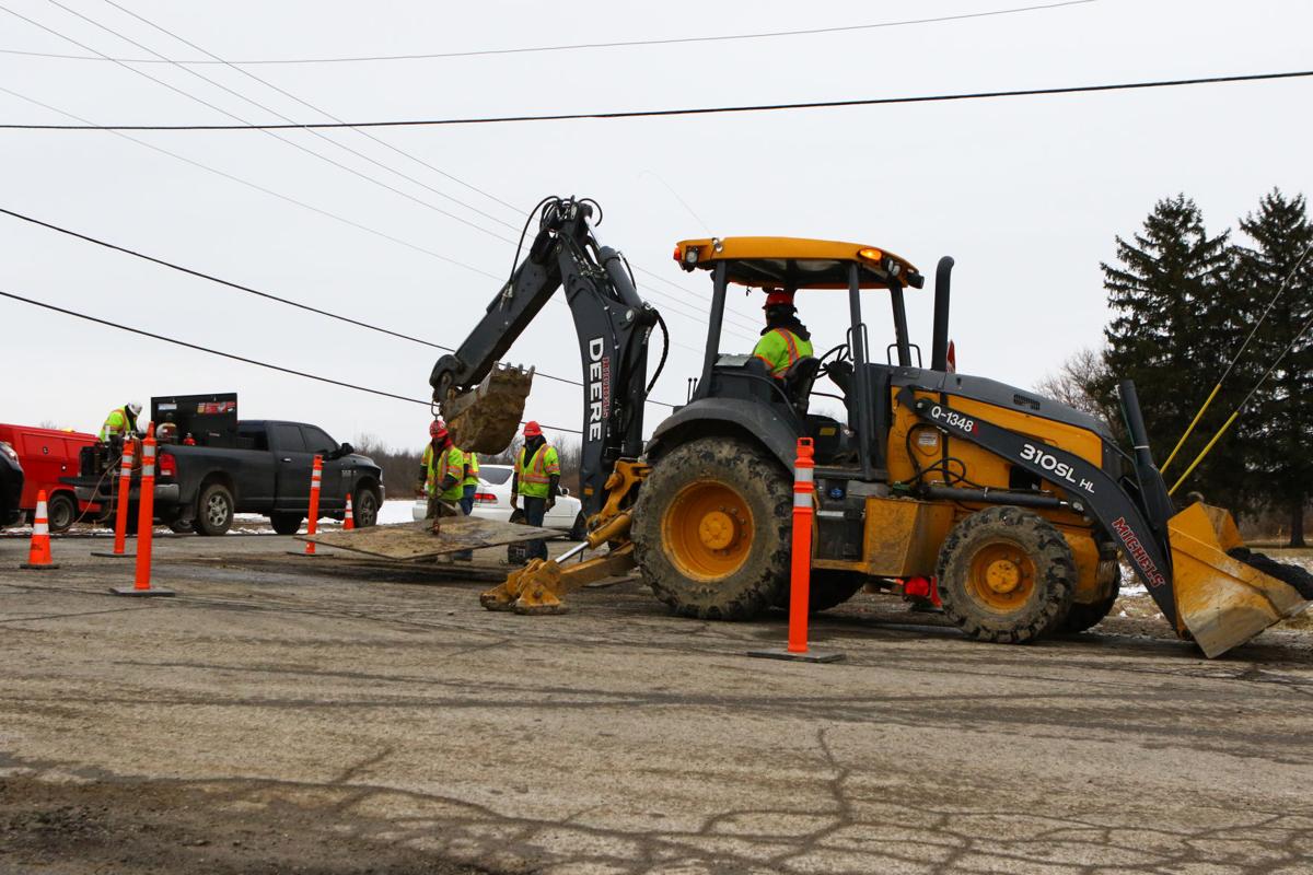 Crown Point construction