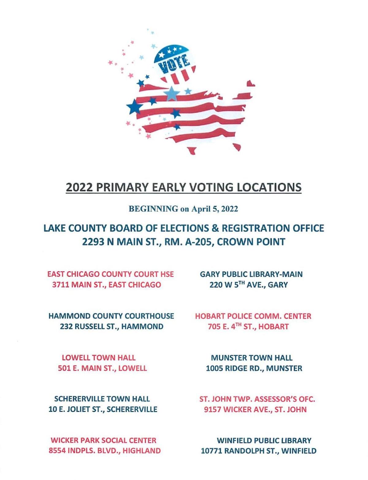 Lake County voting equipment ready for primary election; early voting